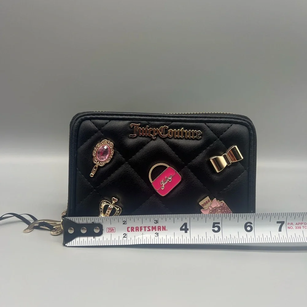 Juicy Couture juicy girls only medium zip around wallet